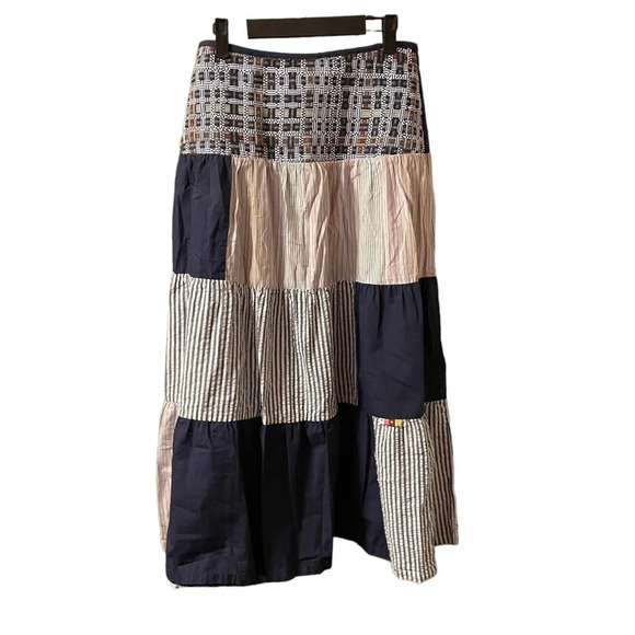 NWT OILILY PATCHWORK SKIRT - Picture 1 of 5